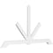 Ekena Millwork Vanguard Architectural Grade PVC Gable Bracket, 84"W x 45 1/2"H x 2"D x 4"F, 13/12 Pitch GBP084X46X0204VAN00 - alternate 1